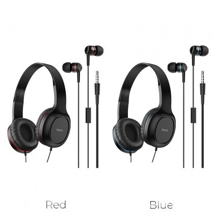 hoco Headphones W24 Enlighten set with earphones